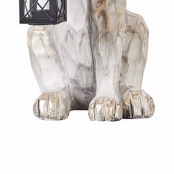 Beliani 337979-558792 statua da giardino Statua da giardino a forma di animale Ossido di magnesio Bianco 1 pz - Vista aggiuntiva 5