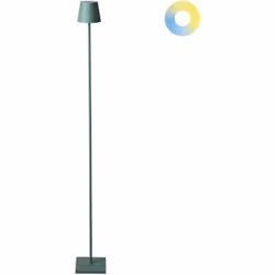 Elegante lampada LED da terra per esterni. Illumina la tua terrazza o il giardino con questa elegante e slanciata lampada da  ...