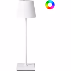 Lampada LED senza fili. Illumina il tuo spazio con questa lampada chic e contemporanea. La sua finitura bianca e il design mi ...