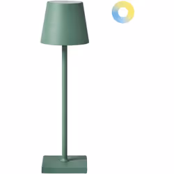 Lampada LED per interni e per esterni. Aggiungi un tocco contemporaneo al tuo spazio pranzo con questa elegante lampada da ta ...