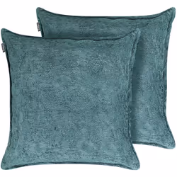 Set di cuscini decorativi. Aggiungi un tocco di colore vivace al tuo spazio abitativo con questo set di due cuscini decorativ ...