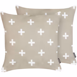Set di cuscini imbottiti. Eleva il tuo ambiente con questo set di due cuscini. Realizzati con morbide fodere in cotone removi ...
