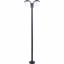 Lampione da giardino. Migliora il tuo spazio esterno con questo elegante lampione, realizzato in alluminio resistente e mater ...