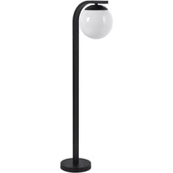 Beliani - Moderna lampada da giardino all'aperto per sentieri 105 cm in alluminio nero Kulsi