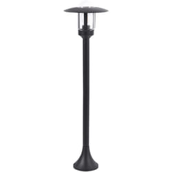 Beliani - Moderno lampione da giardino all'aperto per sentieri 98 cm in alluminio nero Tizu