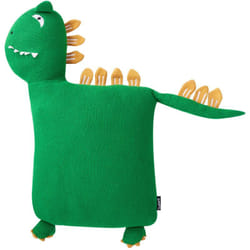Beliani - Set di 2 cuscini per bambini a forma di dinosauro Cuscino animale in cotone morbido verde Dinos