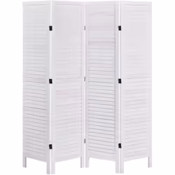 Divisorio per stanze. Questo versatile schermo pieghevole in legno a listelli è un'aggiunta elegante e funzionale a qualsiasi ...