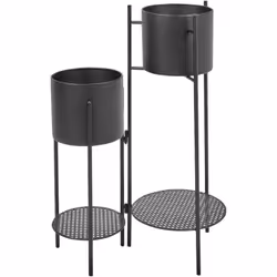 Fioriera decorativa rialzata. Questo elegante supporto per vasi ti permette di esporre le tue piante preferite con stile in q ...