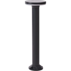 Beliani - Lampada dissuasore da giardino a led per sentieri 60 cm in alluminio nero Tarkio