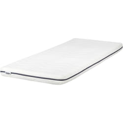 Beliani - Materasso in Schiuma Viscoelastica Durezza Media Grigio e Bianco 80 x 200 cm Petite