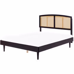 Struttura letto in legno con testiera a treccia viennese. Questa struttura letto ti garantirà un buon riposo notturno, rinfre ...