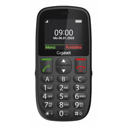 Gigaset GL395 5,59 cm (2.2") 90 g Nero Telefono per anziani
