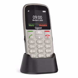 Gigaset GL395 5,59 cm (2.2") 90 g Grigio Telefono per anziani - Vista aggiuntiva 6