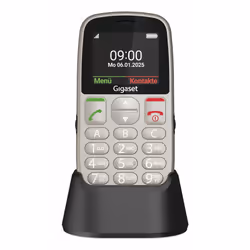 Gigaset GL395 5,59 cm (2.2") 90 g Grigio Telefono per anziani - Vista aggiuntiva 7