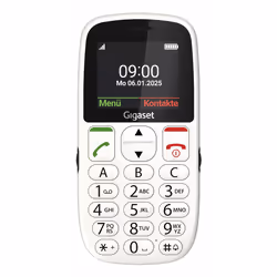 Gigaset GL395, Barra, SIM singola, 5,59 cm (2.2"), 0,3 MP, 800 mAh, Bianco