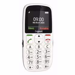 Gigaset GL395 5,59 cm (2.2") 90 g Bianco Telefono per anziani