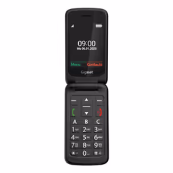 Gigaset GL595, Clamshell, SIM singola, 7,11 cm (2.8"), 0,3 MP, 800 mAh, Nero