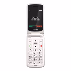 Gigaset GL595, Clamshell, SIM singola, 7,11 cm (2.8"), 0,3 MP, 800 mAh, Bianco