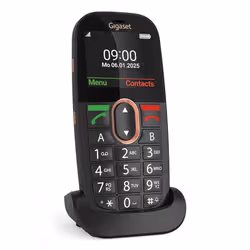 Gigaset GL695 5,87 cm (2.31") 113 g Nero Telefono per anziani - Vista aggiuntiva 3