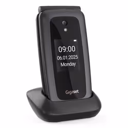Gigaset GL795 7,11 cm (2.8") 142 g Nero Telefono per anziani - Vista aggiuntiva 5