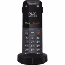 Gigaset Comfort 600 SIM 6,1 cm (2.4") 118 g Nero, Grigio - Vista aggiuntiva 3