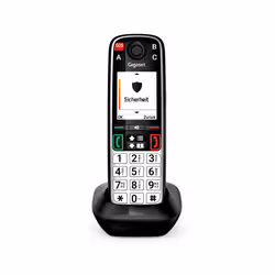 Gigaset EASY 500HX Telefono analogico/DECT Identificatore di chiamata Nero, Argento - Vista aggiuntiva 2