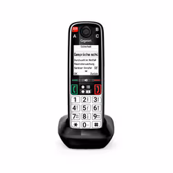 Gigaset EASY 500HX Telefono analogico/DECT Identificatore di chiamata Nero, Argento - Vista aggiuntiva 3