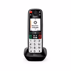 Gigaset EASY 500HX Telefono analogico/DECT Identificatore di chiamata Nero, Argento - Vista aggiuntiva 4