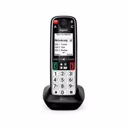Gigaset EASY 500HX Telefono analogico/DECT Identificatore di chiamata Nero, Argento - Vista aggiuntiva 5