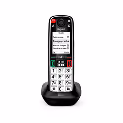 Gigaset EASY 500HX Telefono analogico/DECT Identificatore di chiamata Nero, Argento - Vista aggiuntiva 6