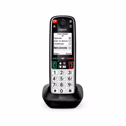 Gigaset EASY 500HX Telefono analogico/DECT Identificatore di chiamata Nero, Argento - Vista aggiuntiva 7