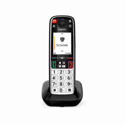 Gigaset EASY 500 Telefono analogico/DECT Identificatore di chiamata Nero, Argento - Vista aggiuntiva 2