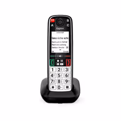 Gigaset EASY 500 Telefono analogico/DECT Identificatore di chiamata Nero, Argento - Vista aggiuntiva 3