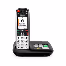 Gigaset EASY 500A Telefono analogico/DECT Identificatore di chiamata Nero, Argento - Vista aggiuntiva 5
