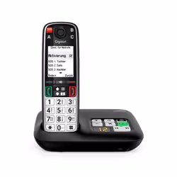 Gigaset EASY 500A Telefono analogico/DECT Identificatore di chiamata Nero, Argento - Vista aggiuntiva 6