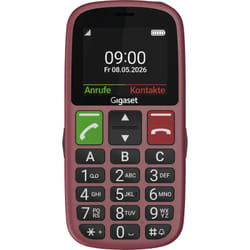 Gigaset GL30 5,59 cm (2.2") 106 g Rosso Telefono per anziani