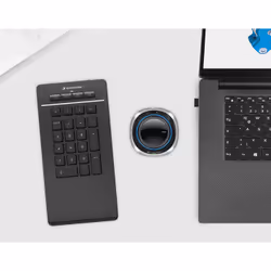 3Dconnexion Numpad Pro tastierino numerico Bluetooth/USB/RF Wireless Nero - Vista aggiuntiva 6