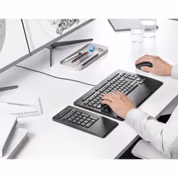 3Dconnexion Numpad Pro tastierino numerico Bluetooth/USB/RF Wireless Nero - Vista aggiuntiva 7