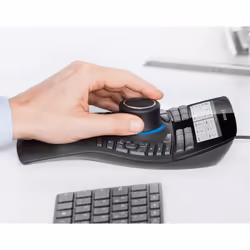 3Dconnexion SpaceMouse Enterprise Kit 2 mouse Ufficio Ambidestro RF Wireless + USB Type-A 6DoF - Vista aggiuntiva 5