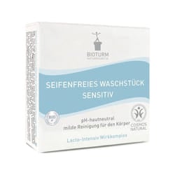 Bioturm - Barra di lavaggio senza sapone sensibile 100 g