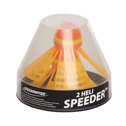Speedminton 400212 volano per badminton 2 pz Rosso, Giallo