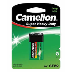 Camelion 6F22-BP1G Batteria monouso 9V Zinco-Carbonio