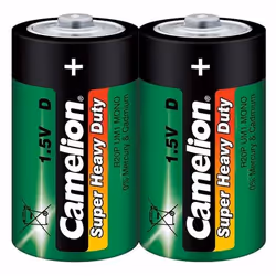 Camelion R20P-SP2G, Batteria monouso, D, Zinco-Carbonio, 1,5 V, 2 pz, 66 x 33 x 61 mm