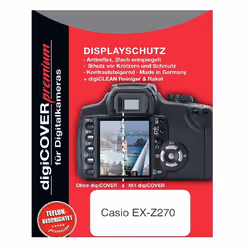 DigiCover N2120, Trasparente, Casio, Casio EX-Z270, 1 pz, Protezione per schermo
