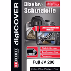 DigiCover B2751, Trasparente, Fujifilm, FinePix JV200, 2 pz, Protezione per schermo