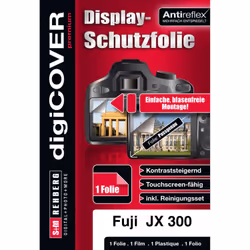 DigiCover N2752, Fujifilm, Fujifilm FinePix JX300, Protezione per schermo antiriflesso, 1 pz, Protezione per schermo