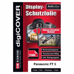 DigiCover N2849, Trasparente, Panasonic, DMC-FT3, Protezione per schermo antiriflesso, Scratch resistant, 1 pz