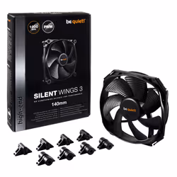 be quiet! SilentWings 3 PWM Case per computer Ventilatore 14 cm Nero