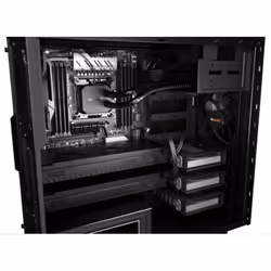 be quiet! Pure Base 600 Midi Tower Nero, Argento - Vista aggiuntiva 6
