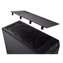 be quiet! Pure Base 600 Midi Tower Nero, Argento - Vista aggiuntiva 7